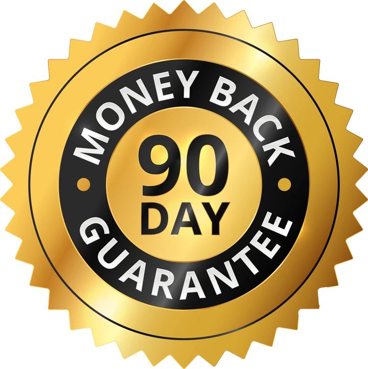 90-day money-back guarantee